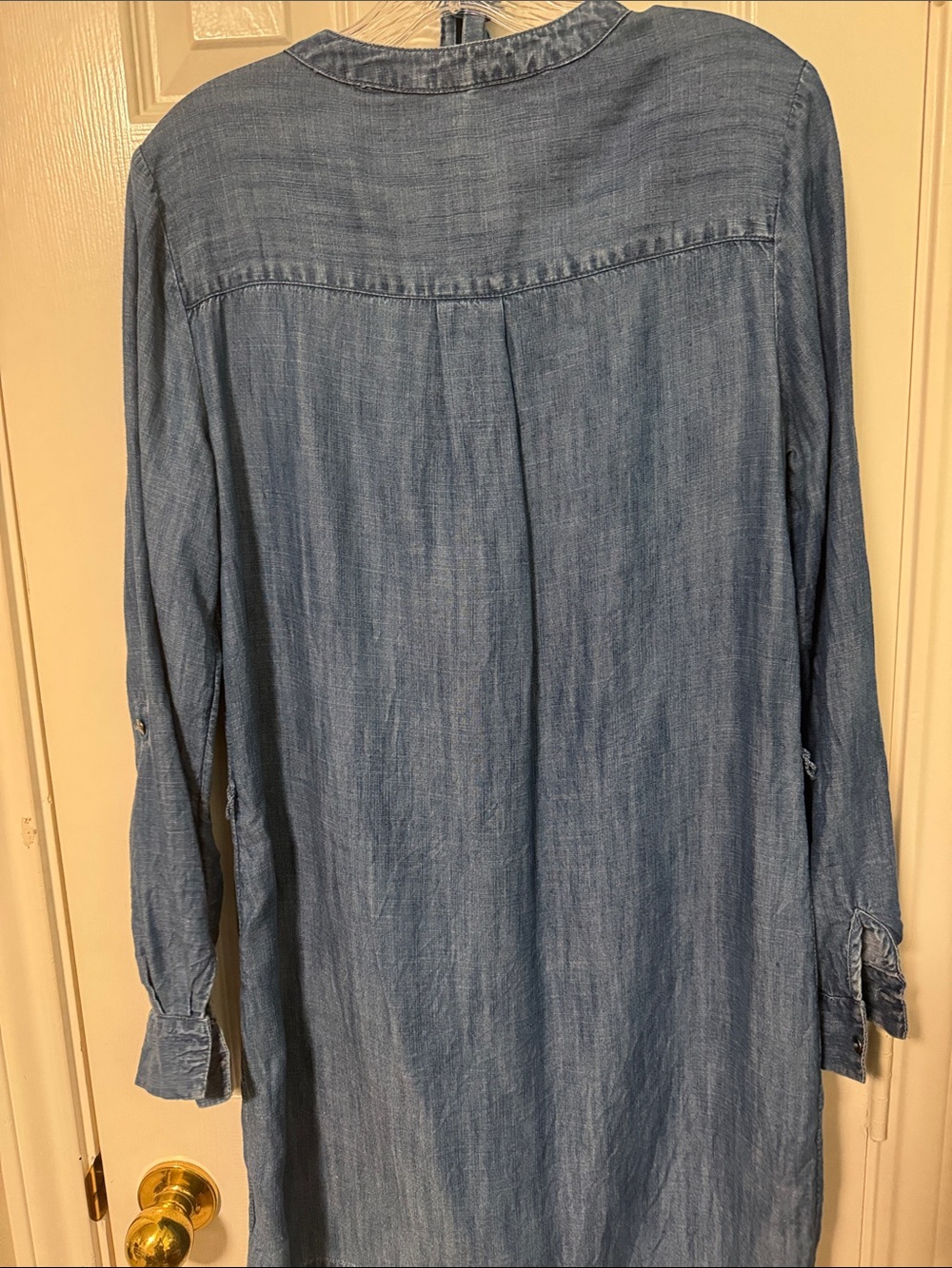 Banana Republic Light Blue Denim Dress - Picture 5 of 7